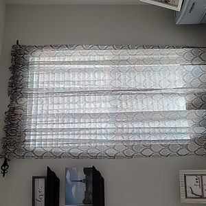 Set of 4 panel curtains